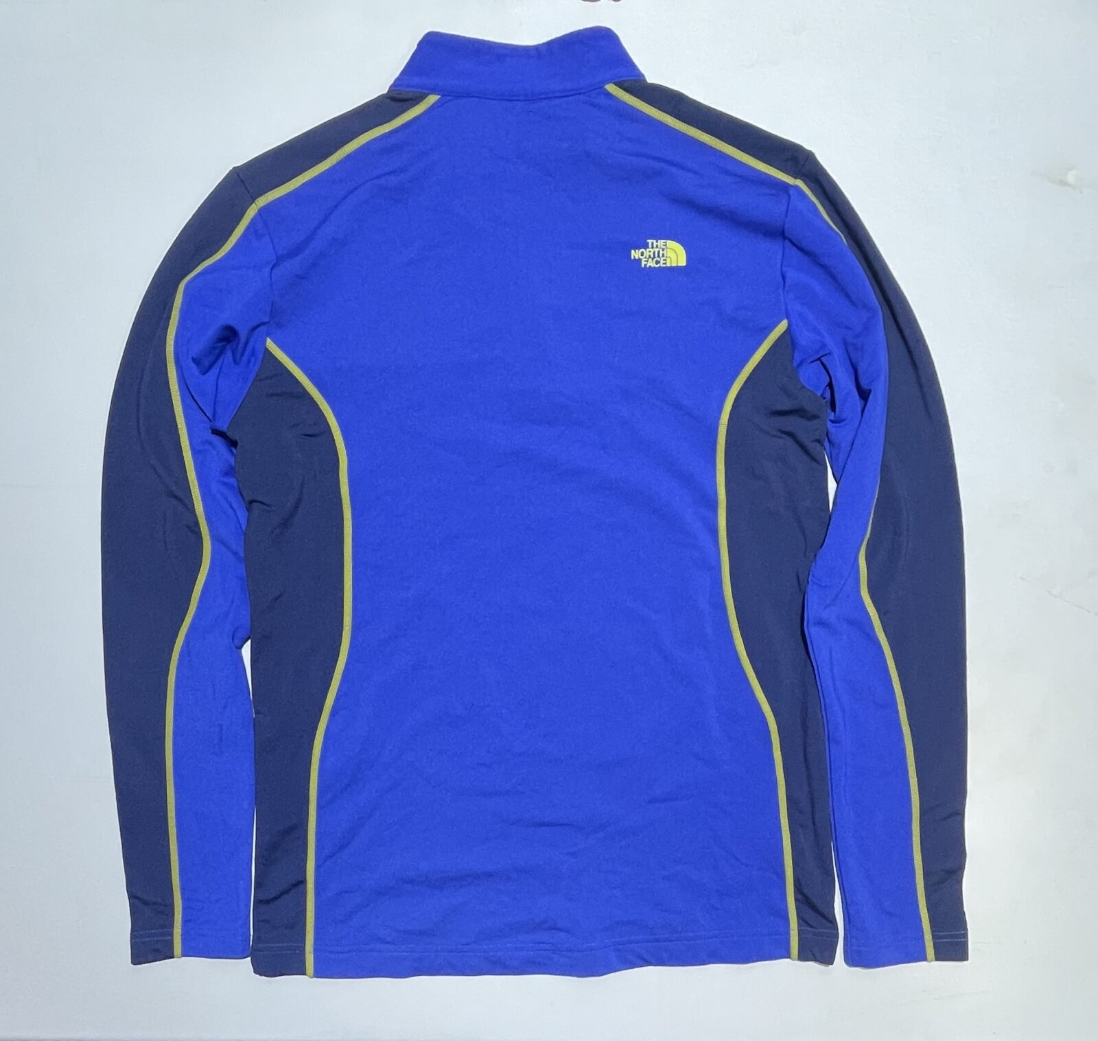 The North Face WarmGear Half Zip T-Shirt – Size S – Blue Performance Fit
