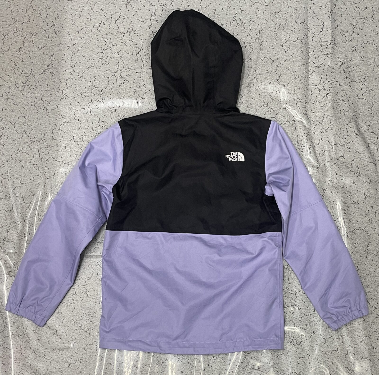 The North Face DryVent waterproof hoodie jacket blue purple size S
