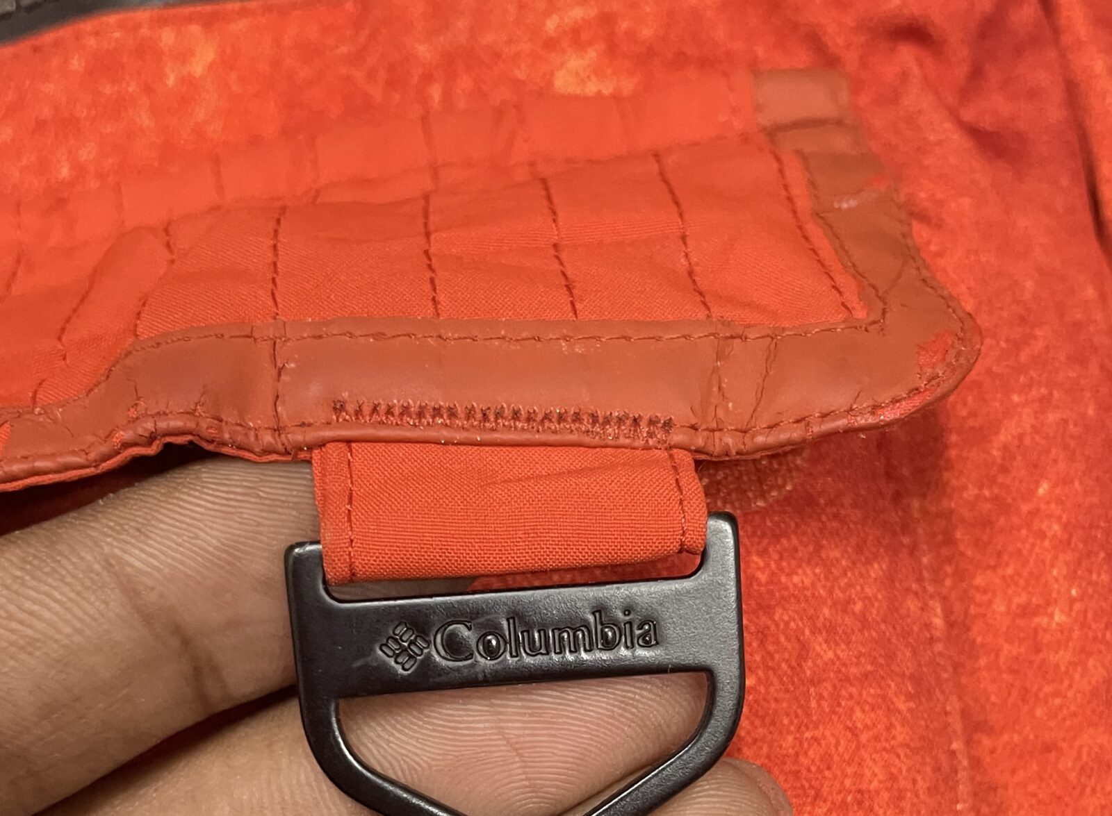 Columbia Omni-Tech Women's Winter Hooded Jacket Orange Size M