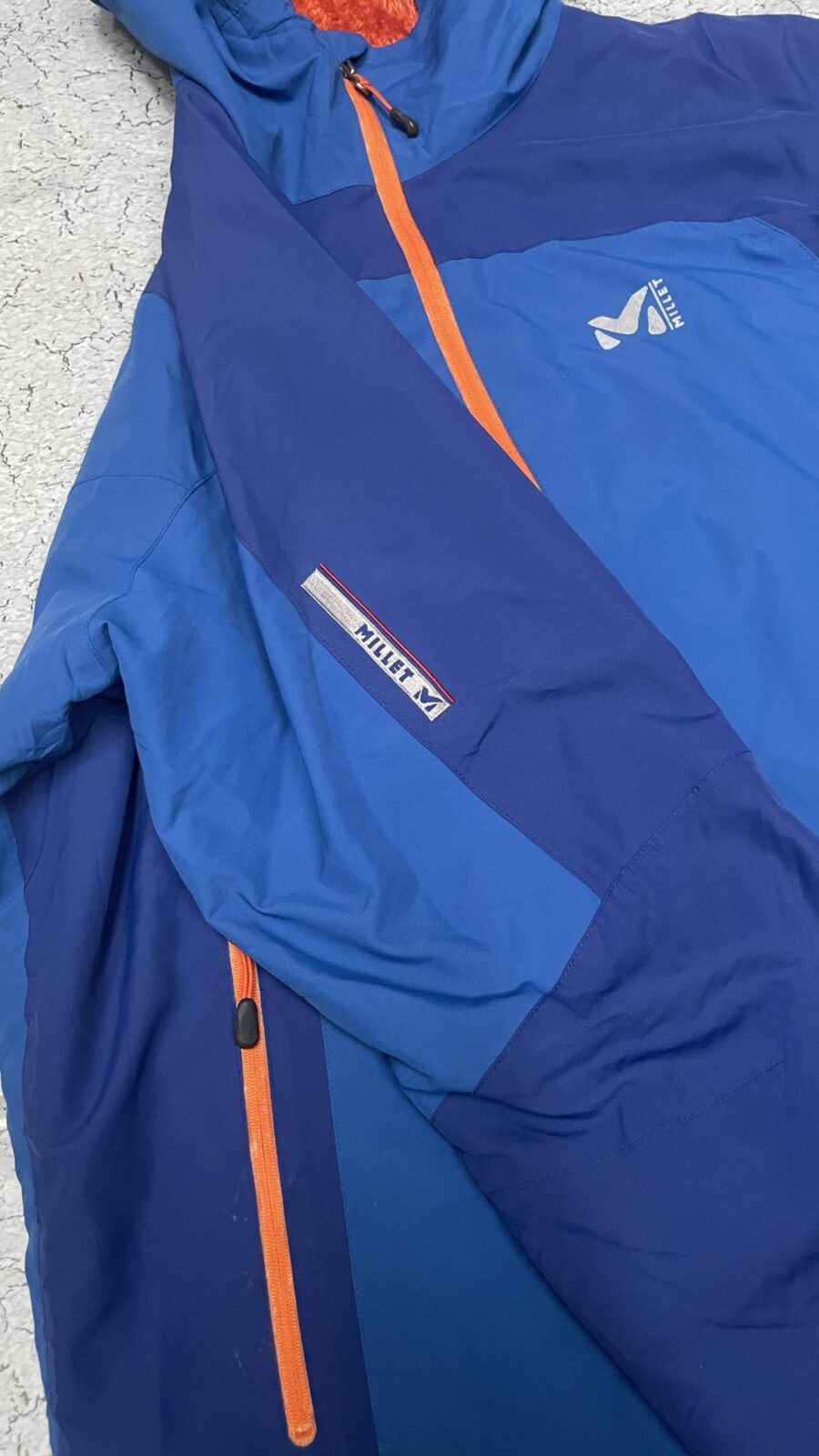 Milltet winter hoodie waterproof jacket blue size Xl