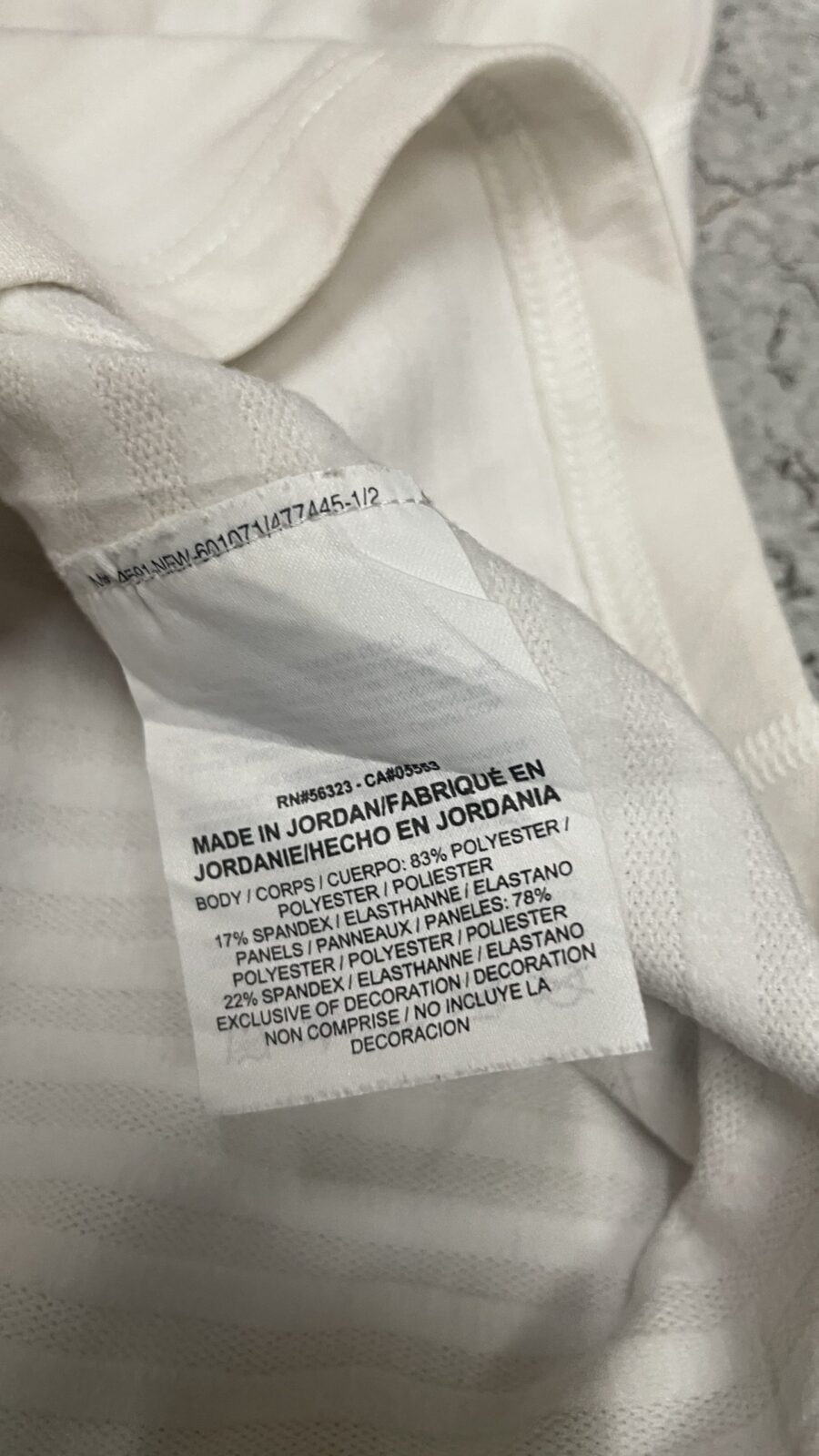 Nike Pro compression white full sleeve white size S