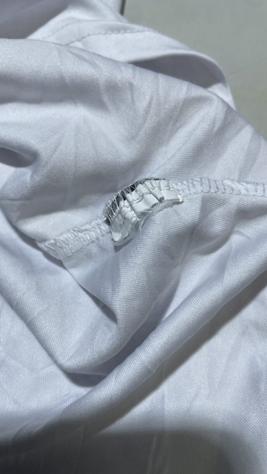 Puma jersey white tacate white size S