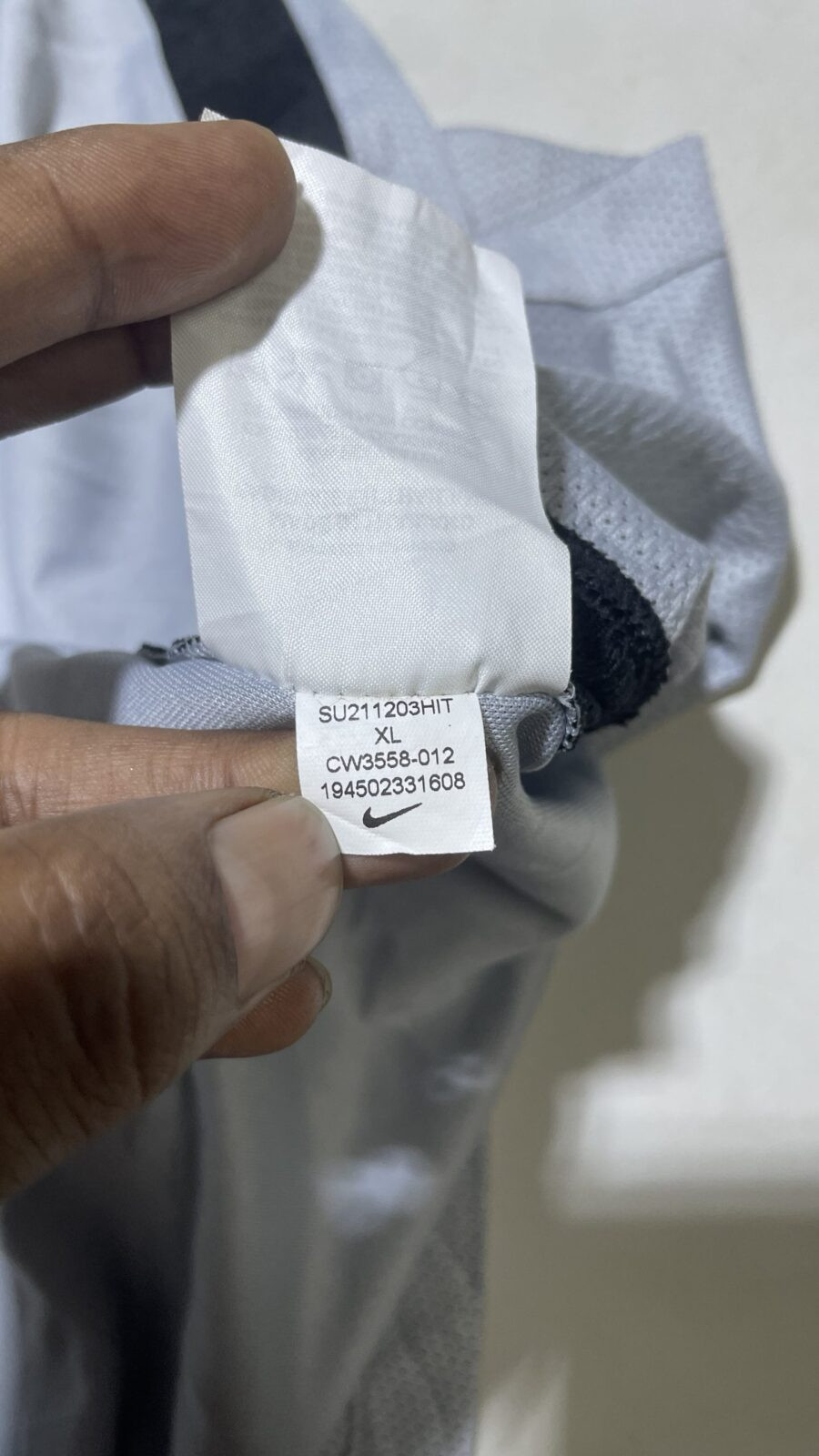 Nike legends  dri fit FC jersey grey size S