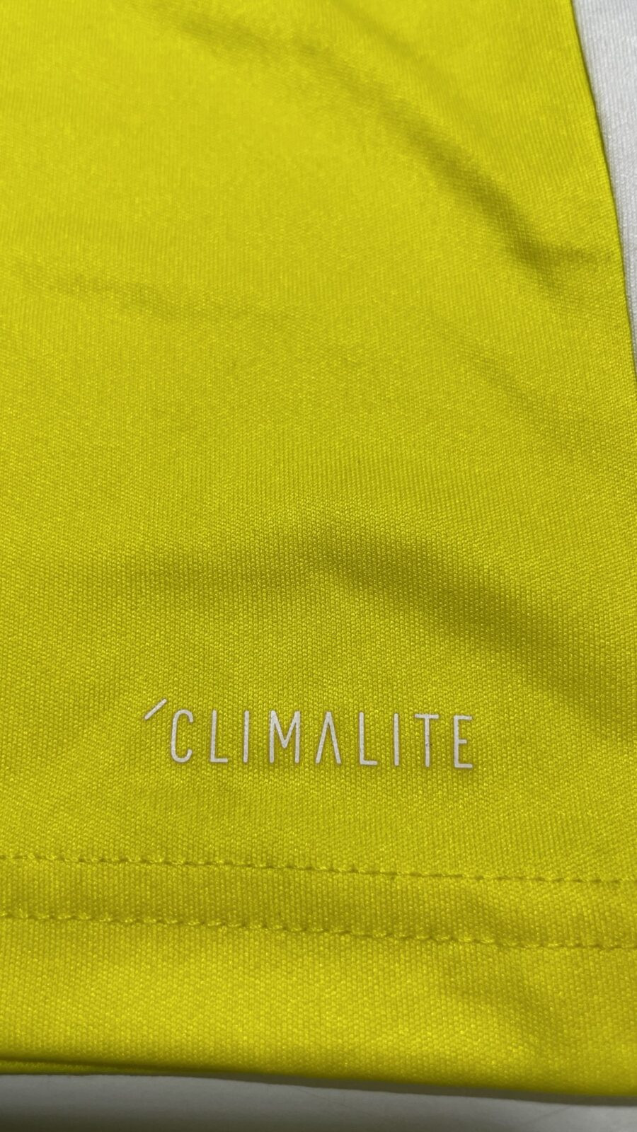 Adidas Climelite Jersey yellow size M