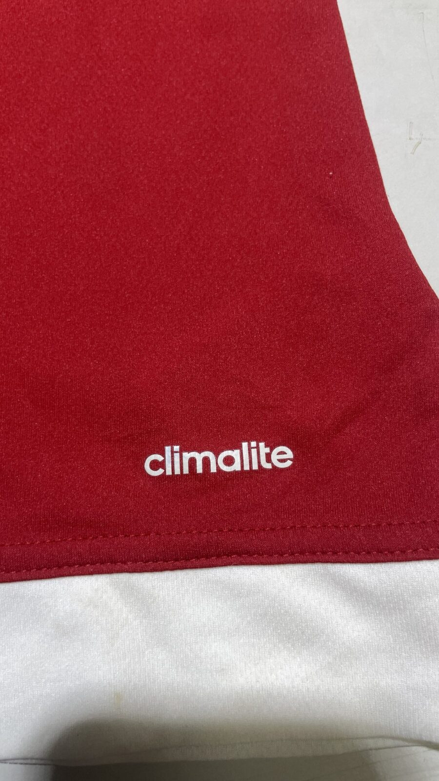 Adidas climelte kaos FC jersey Red size S