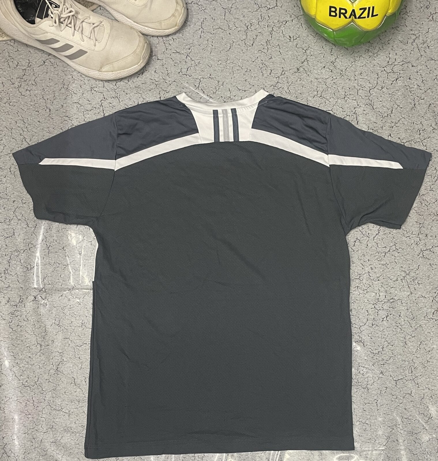Adidas Climelite half sleeve Tshirt grey