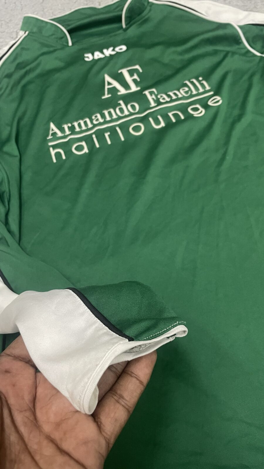 Jako jersey full sleeve green size M