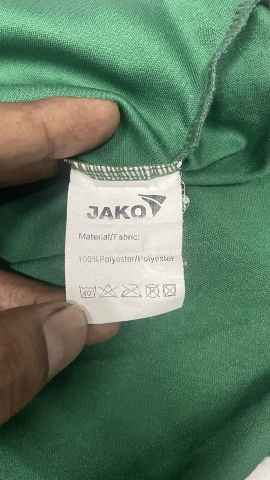 Jako jersey full sleeve green size M