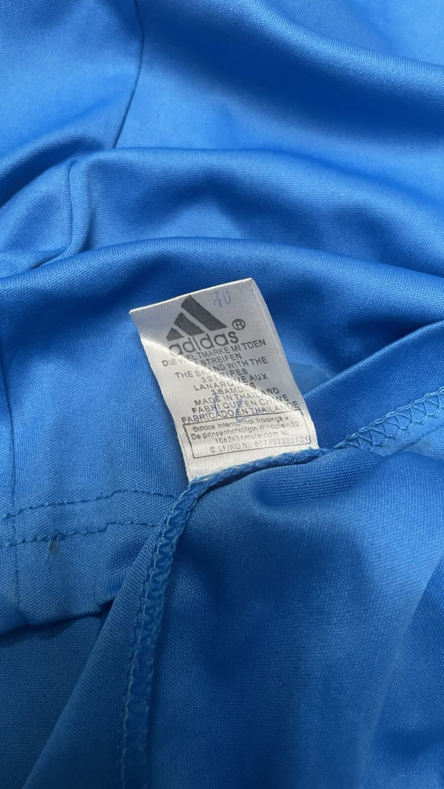 Adidas Zanzibar half sleeve jersey blue size S