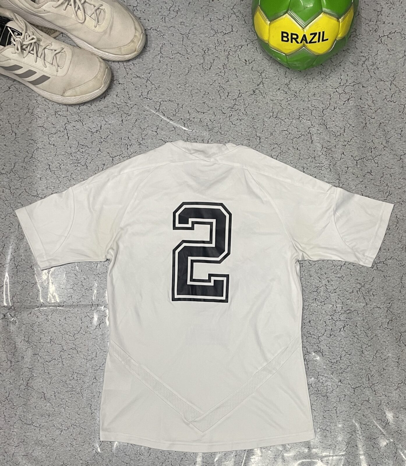 Adidas Climecool Panthers jersey white size S
