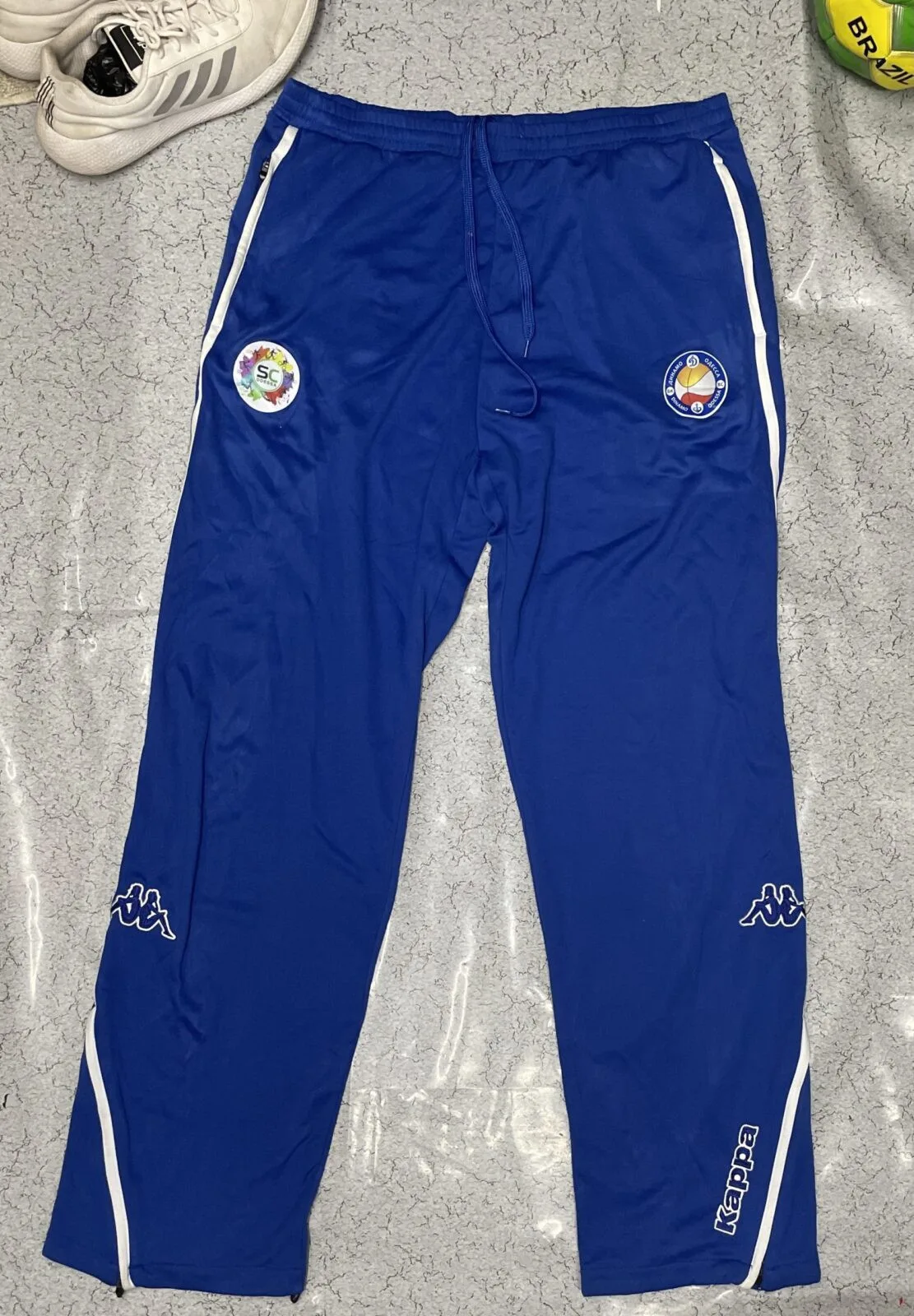 Kappa Team Track Pants Blue | Men's Sports Training Pants
