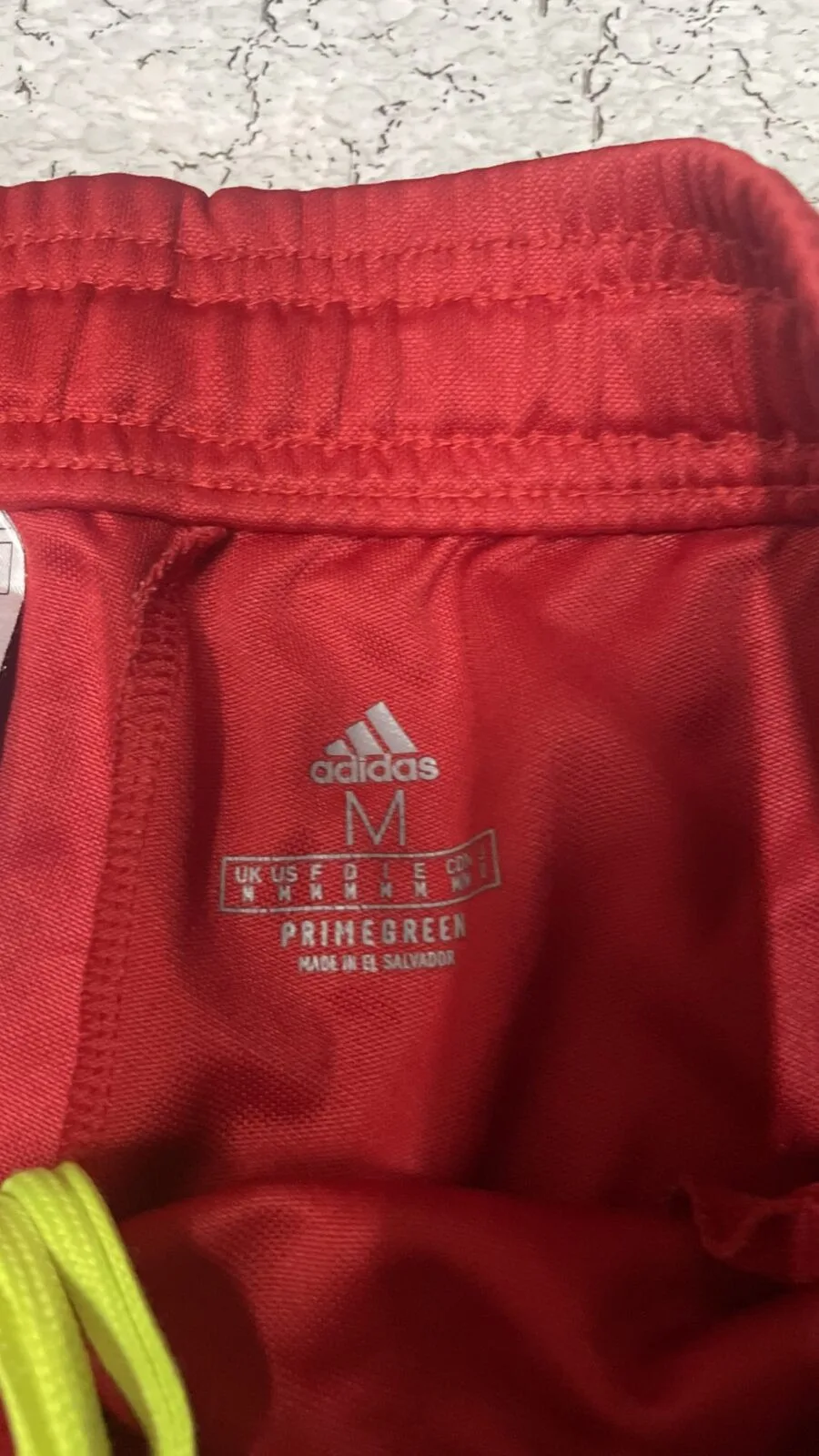 Adidas Aeroready Track Pant Men Red Size M