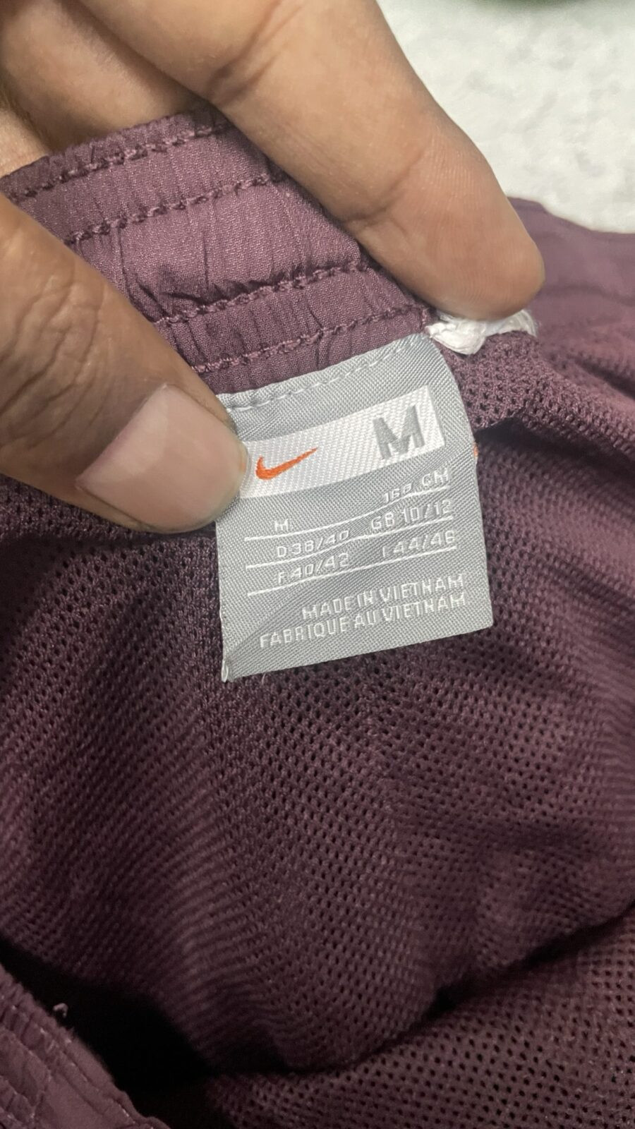 Nike Baggy Type Dark brown track pant size L