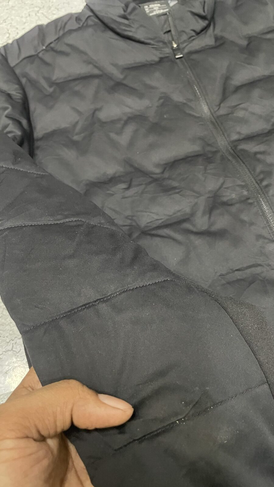 Sketchers NeoTube 5.5 Puffer Jacket Black Size L for minus winter