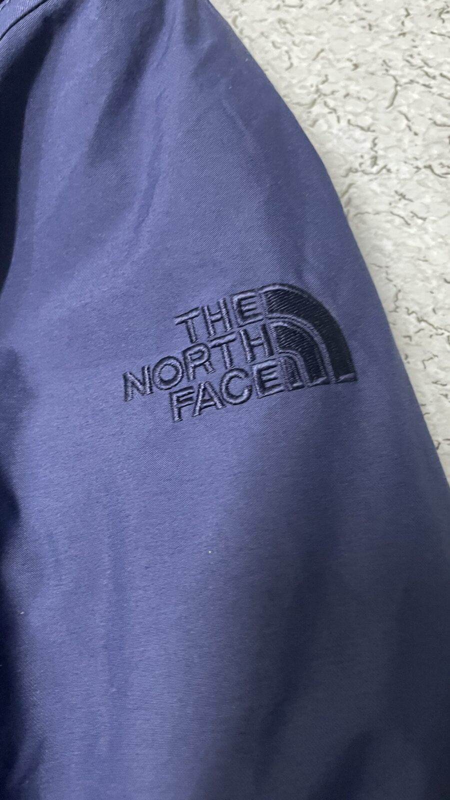 The North Face Parka Jacket Hoodie Navy Blue Size M