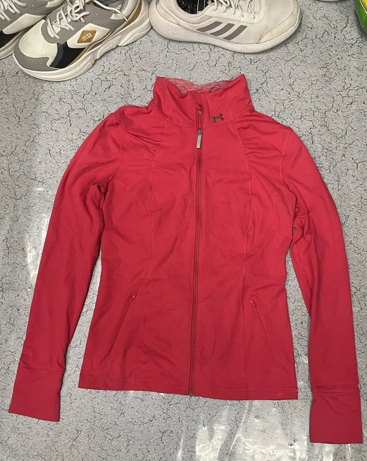 Under Armour Coldgear Track Jacket red size S