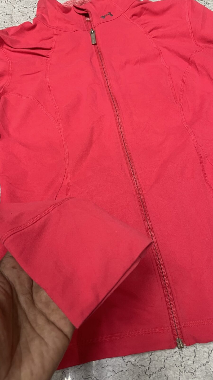 Under Armour Coldgear Track Jacket red size S