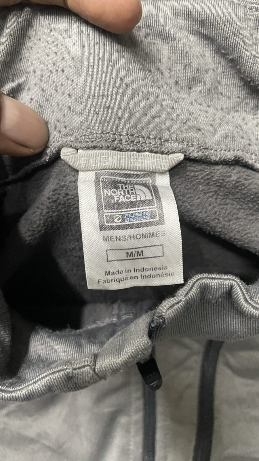 The North Face Half Zip Track Jacket Grey Size L