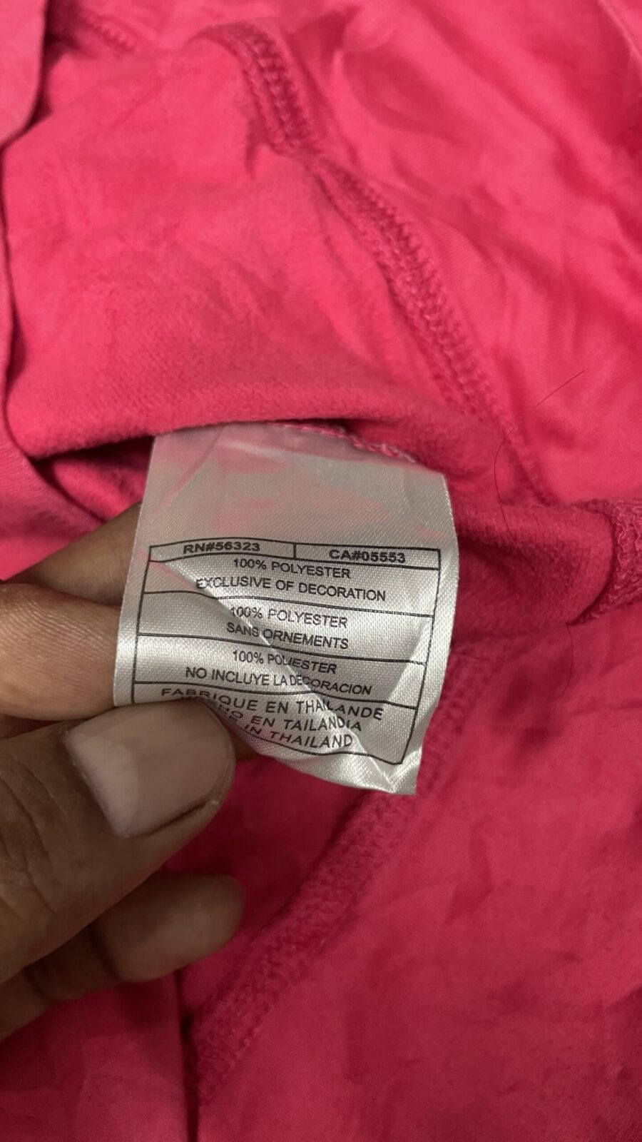 Nike body fitted Track jacket dark Pink size S