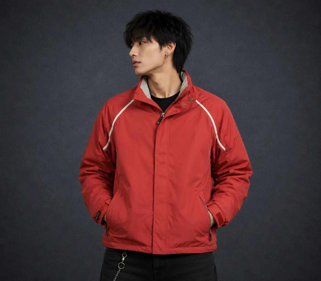 Reebok Extra Extreme Hooded Jacket XL Red
