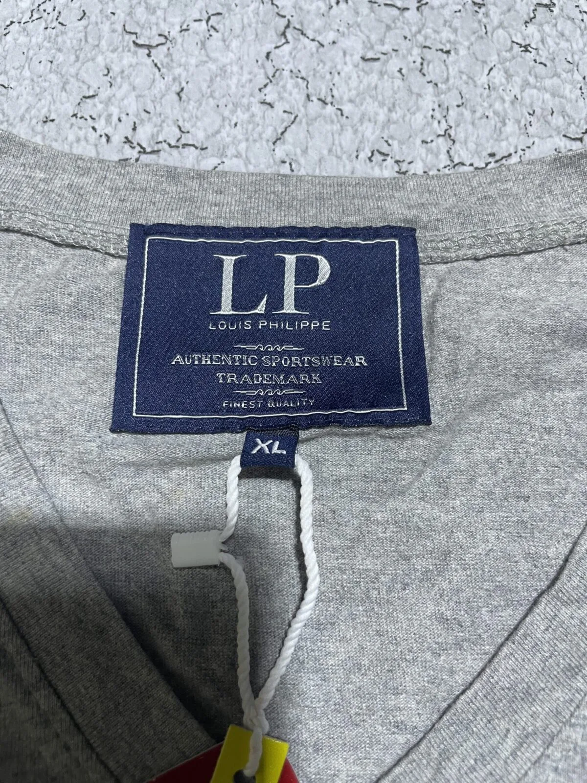 Louis Philippe Full Sleeve Tshirt Size L Grey