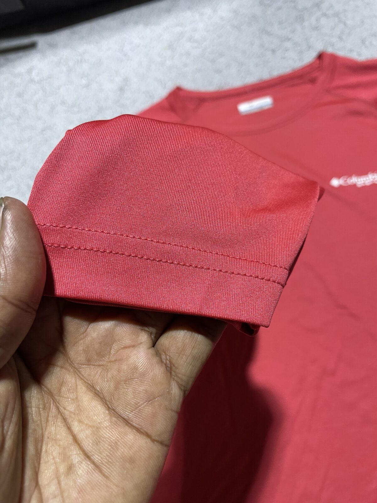 COLUMBIA PFG TERMINAL TACKLE HOODIE SIZE XL RED