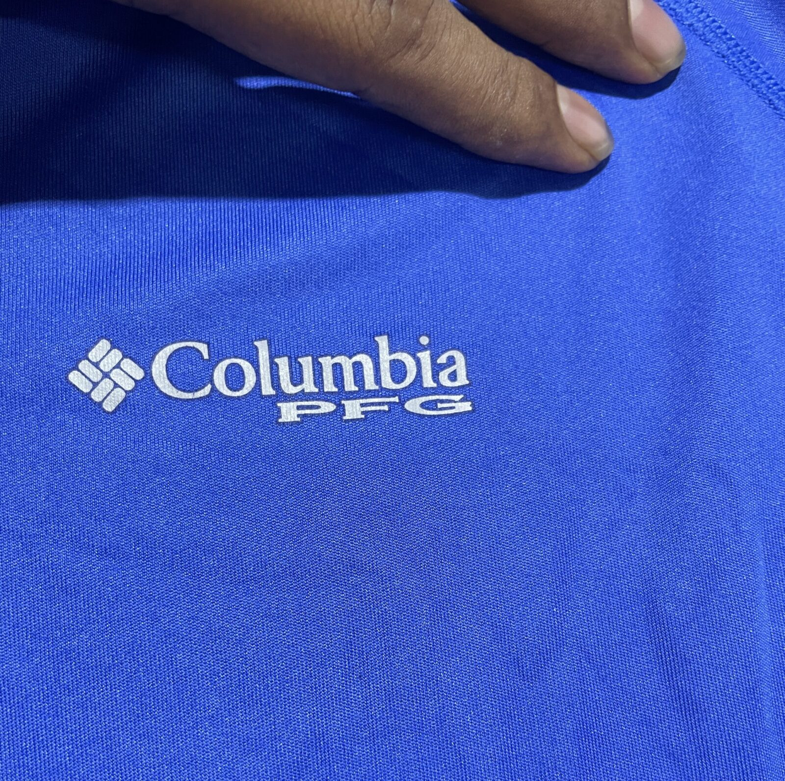 Columbia PFG Terminal Tackle Hoodie SIZE XL BLUE