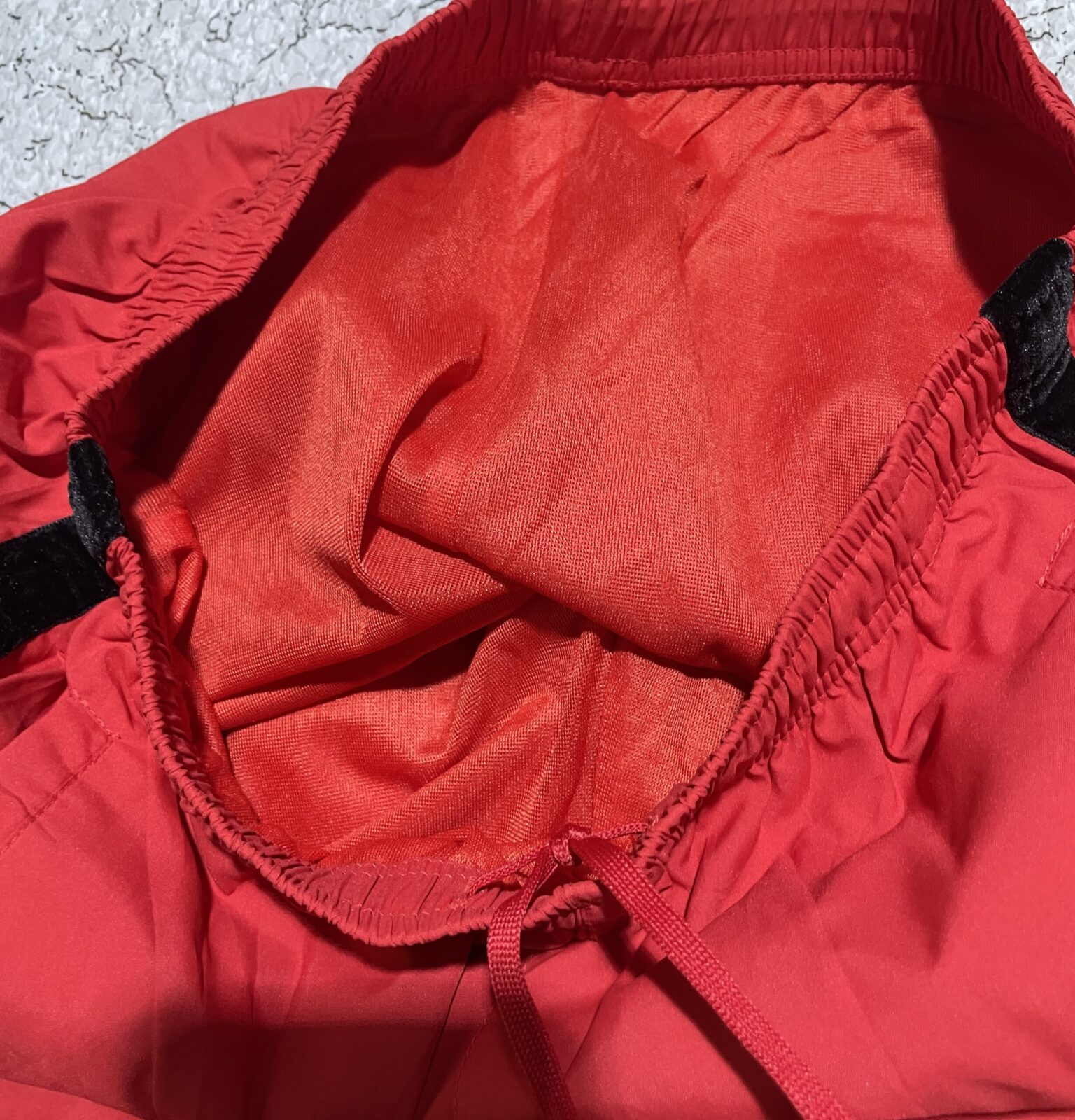 Fila Windbreaker Track Pants Red/Black S