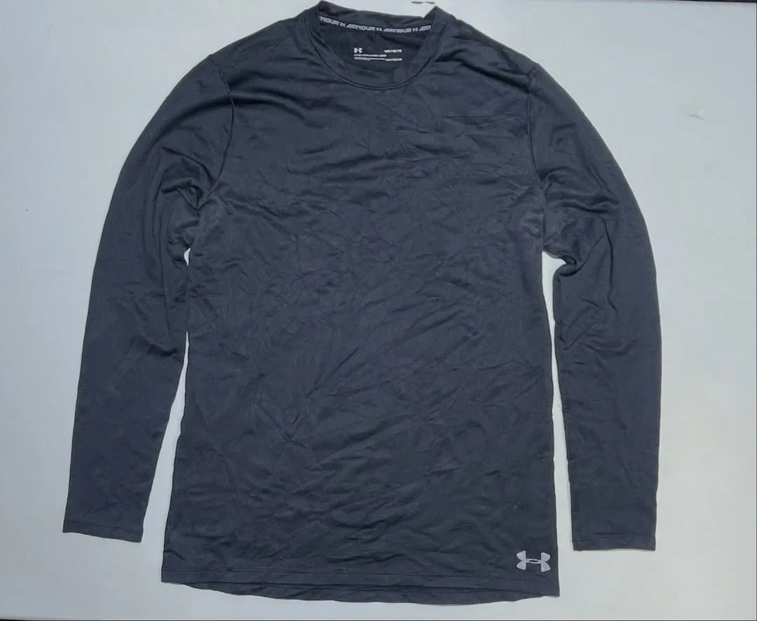 UNDER ARMOUR COLDGEAR FULL SLEEVE TSHIRT BLACK SIZE M