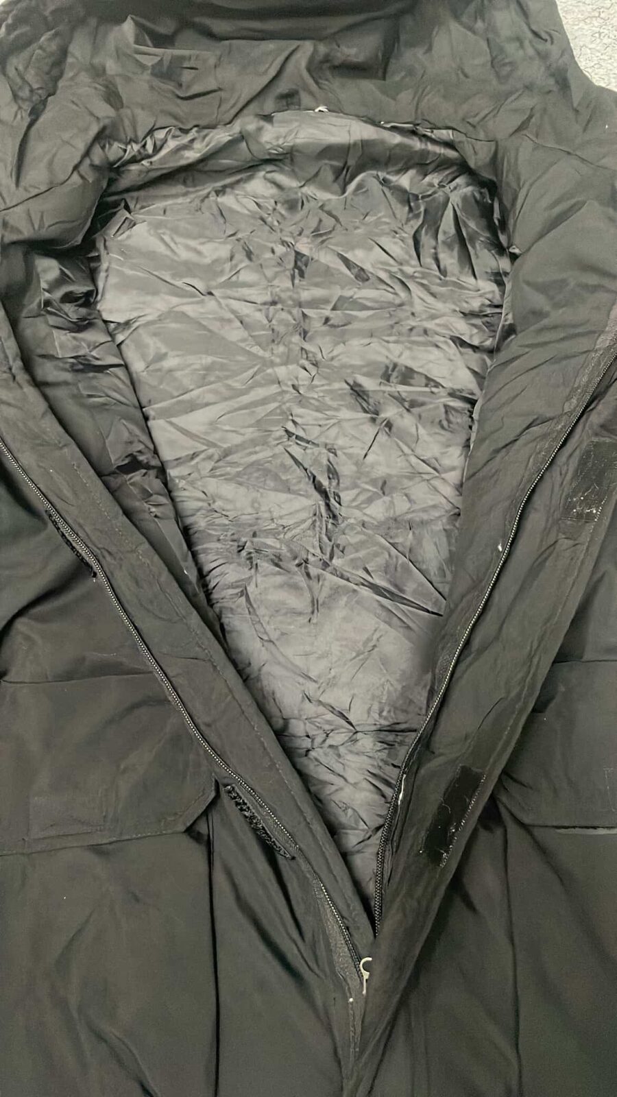 The North Face Heavy Winter Jacket black size XXL