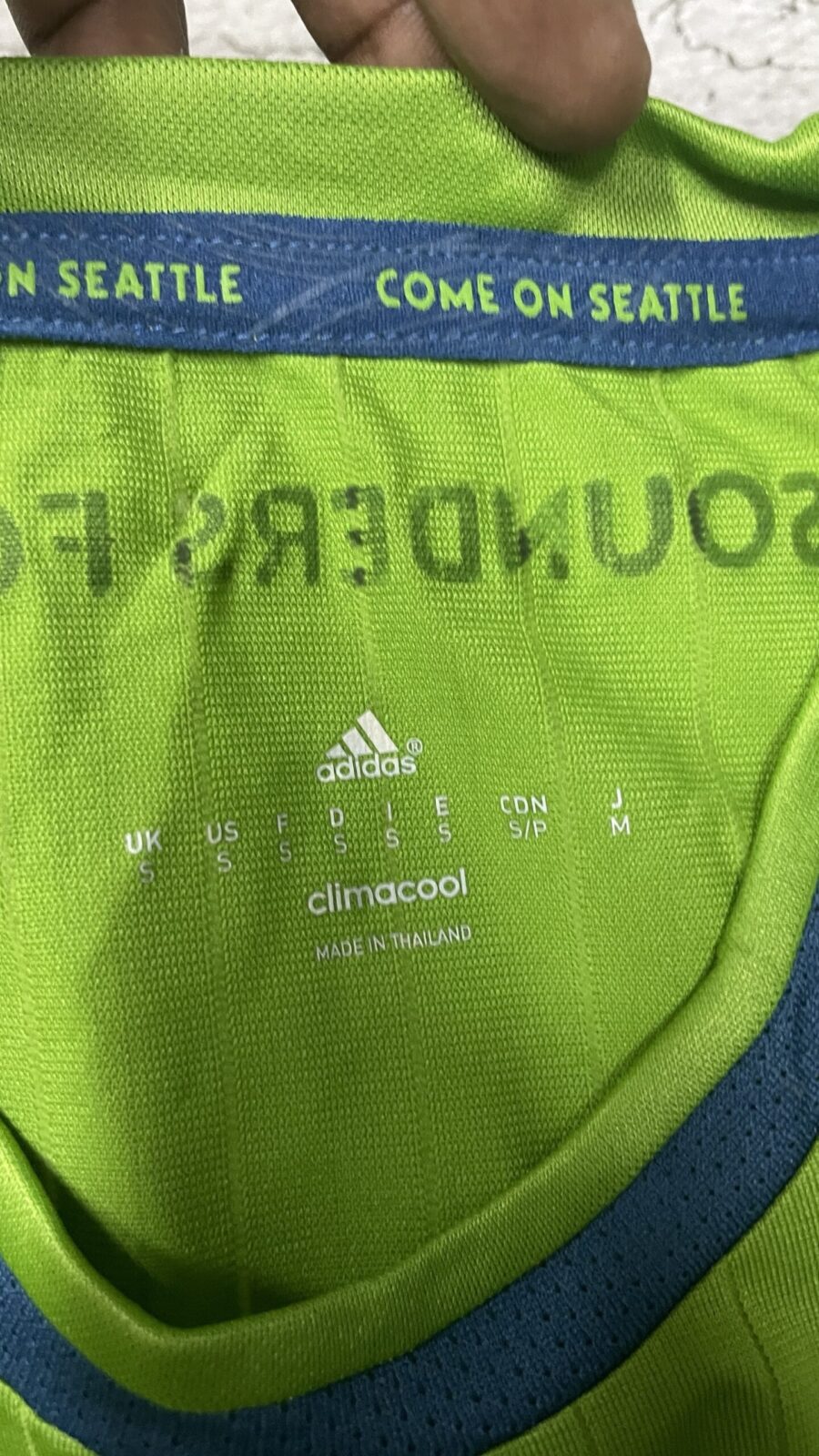 Adidas Adizero Climacool XBOX Jersey Size S green