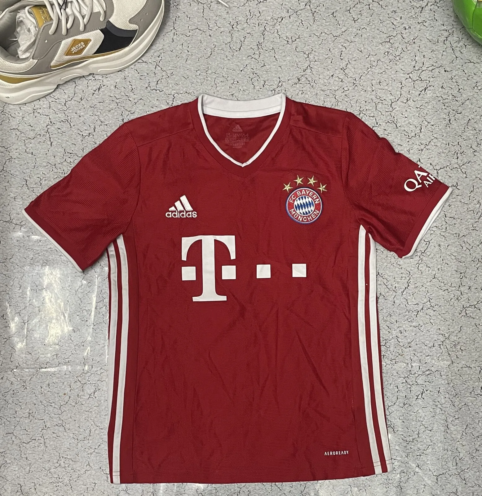 Adidas Aeroready FC Bayern Munchen Football jersey size S Red