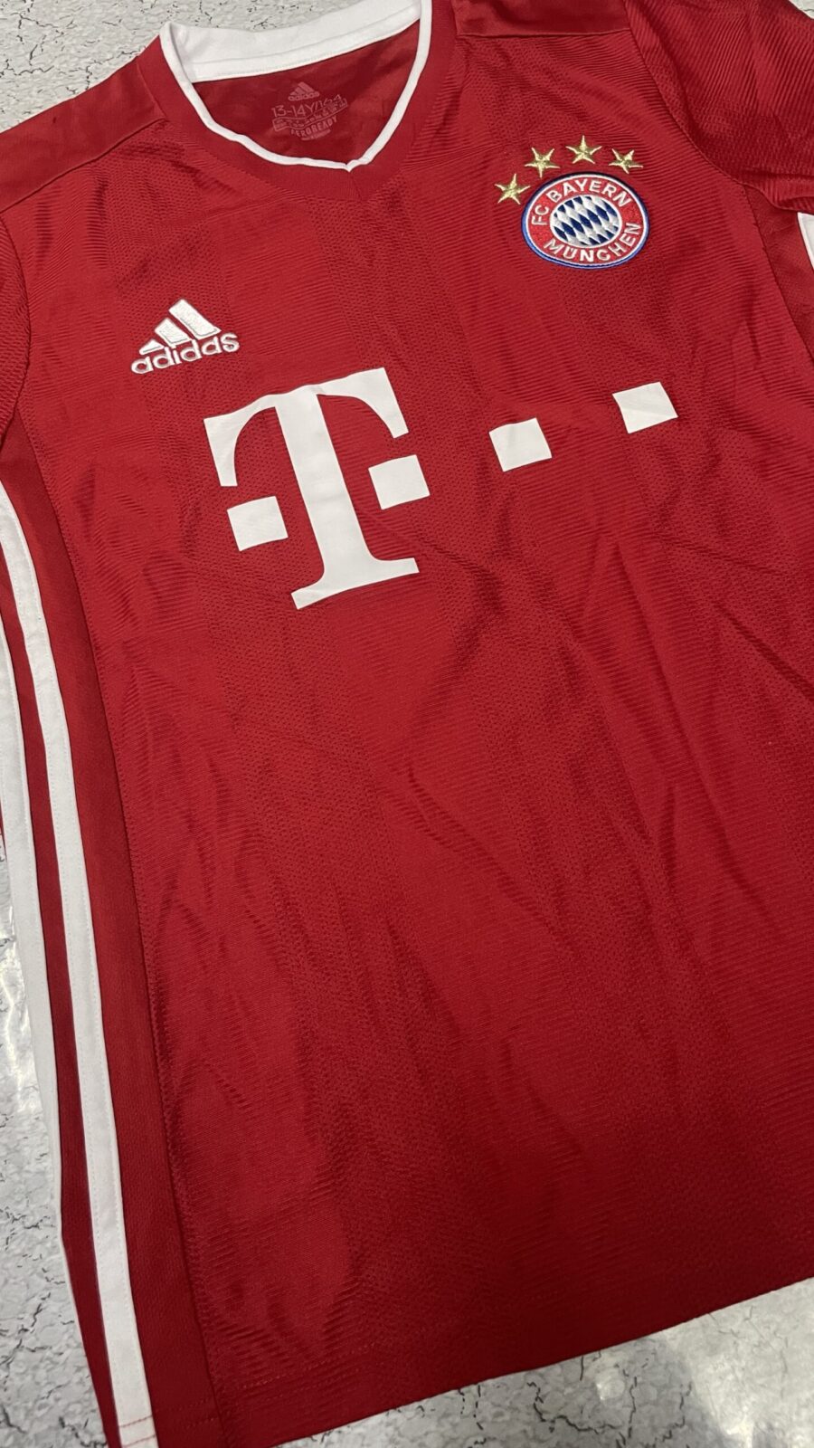 Adidas Aeroready FC Bayern Munchen Football jersey size S Red