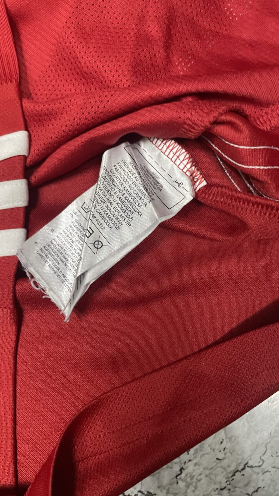 Adidas Aeroready FC Bayern Munchen Football jersey size S Red