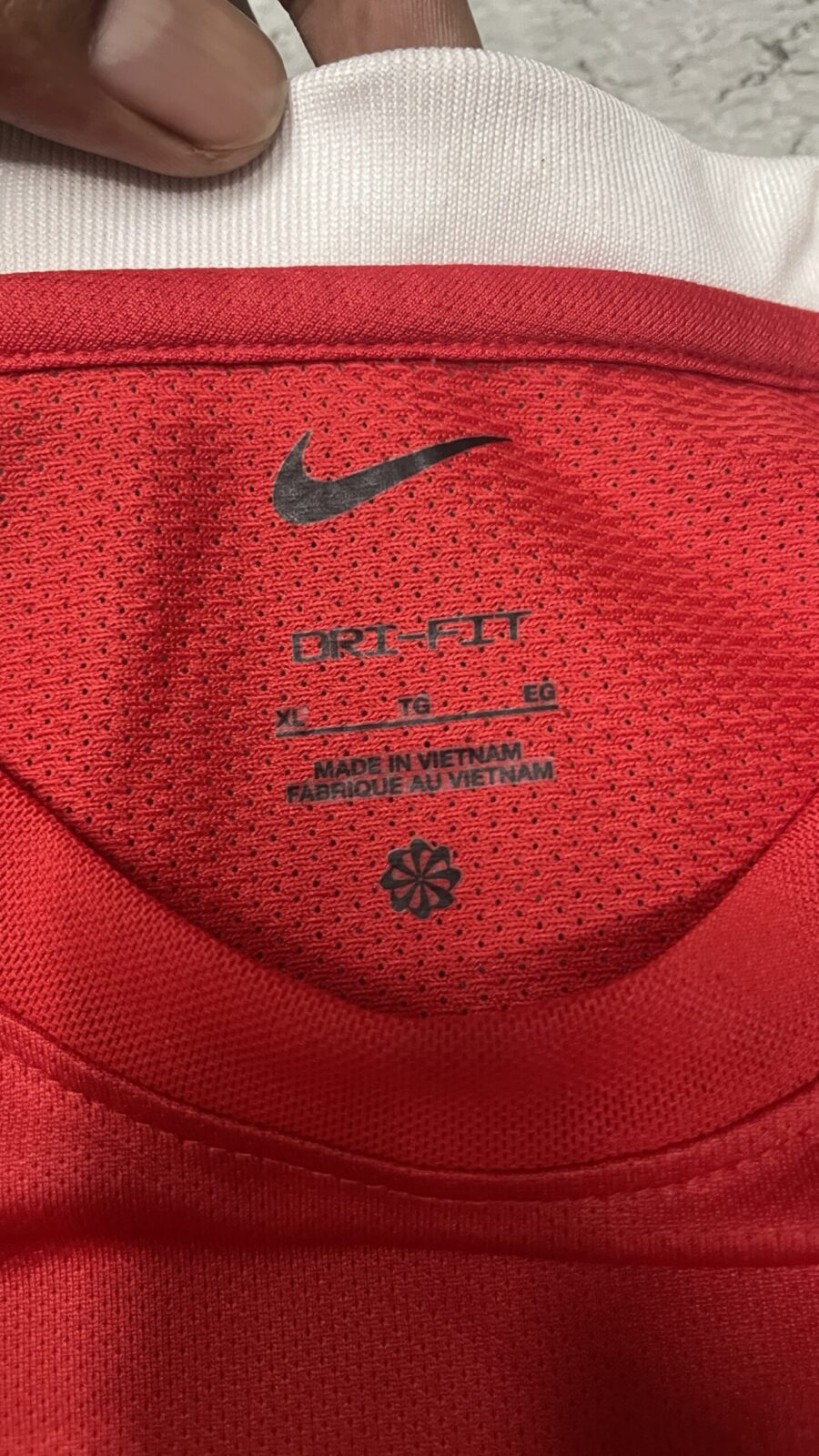 Nike LFC Dri fit jersey Red size S