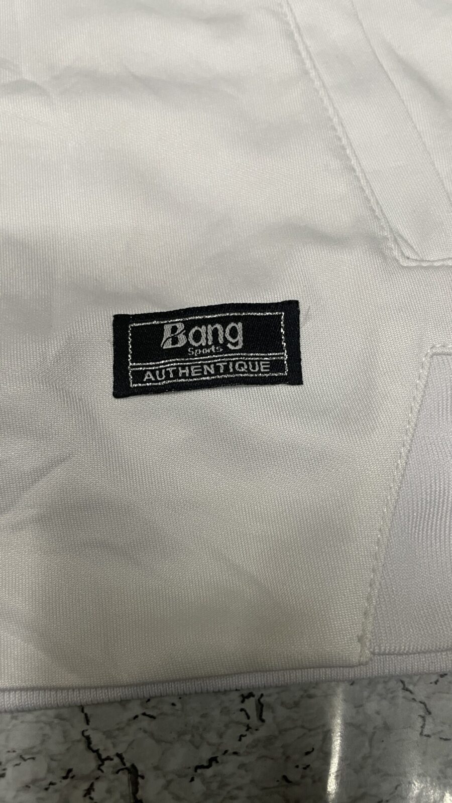 Bang Sports Track Jacket Size M White