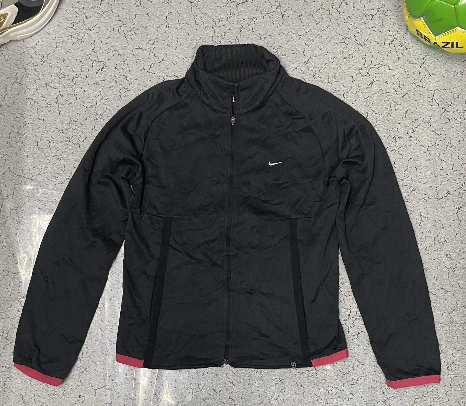 Nike Therma Fit Women’s Track Jacket Black Size S