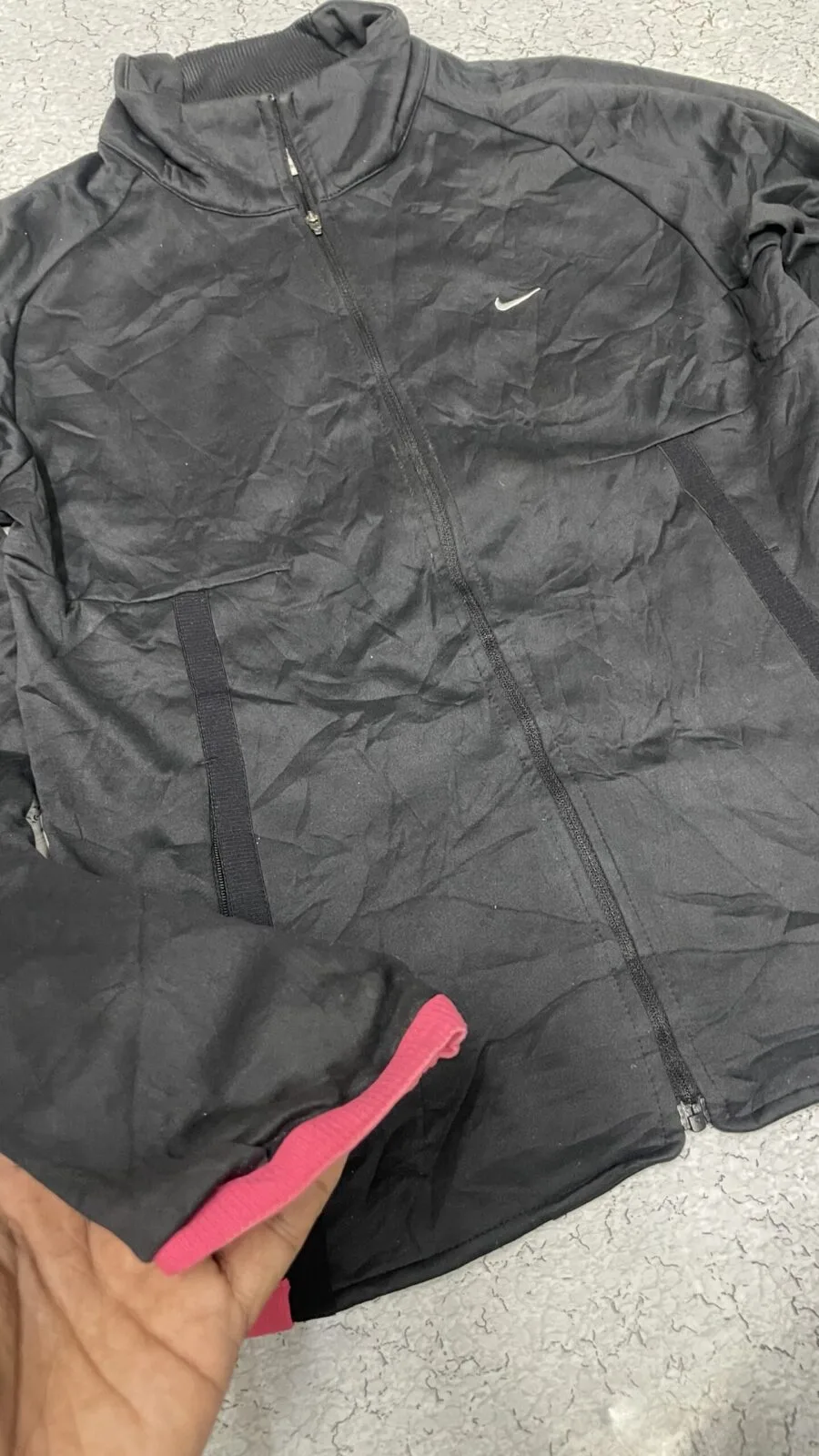 Nike Therma Fit Women’s Track Jacket Black Size S