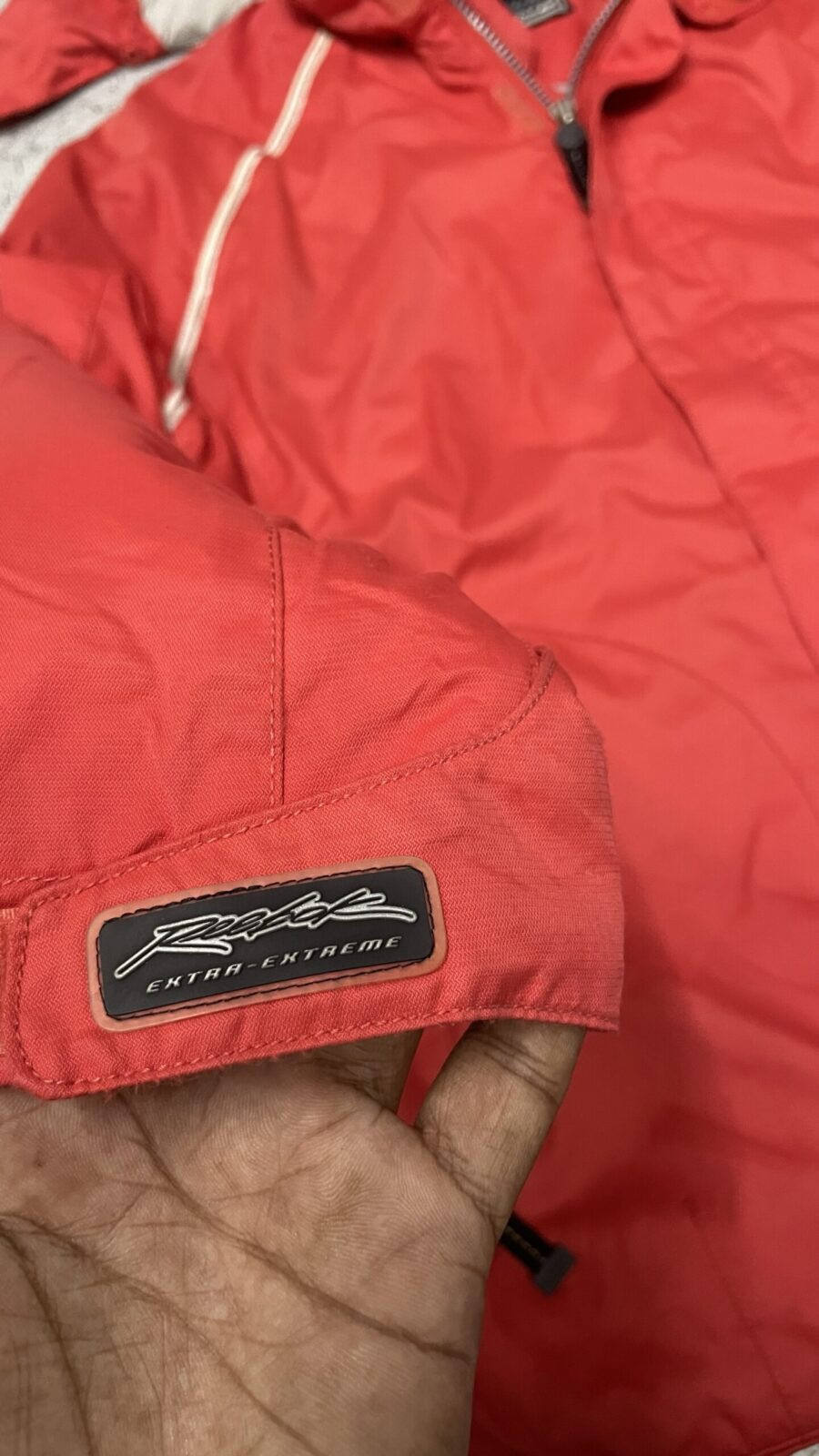 Reebok Extra Extreme Hooded Jacket XL Red