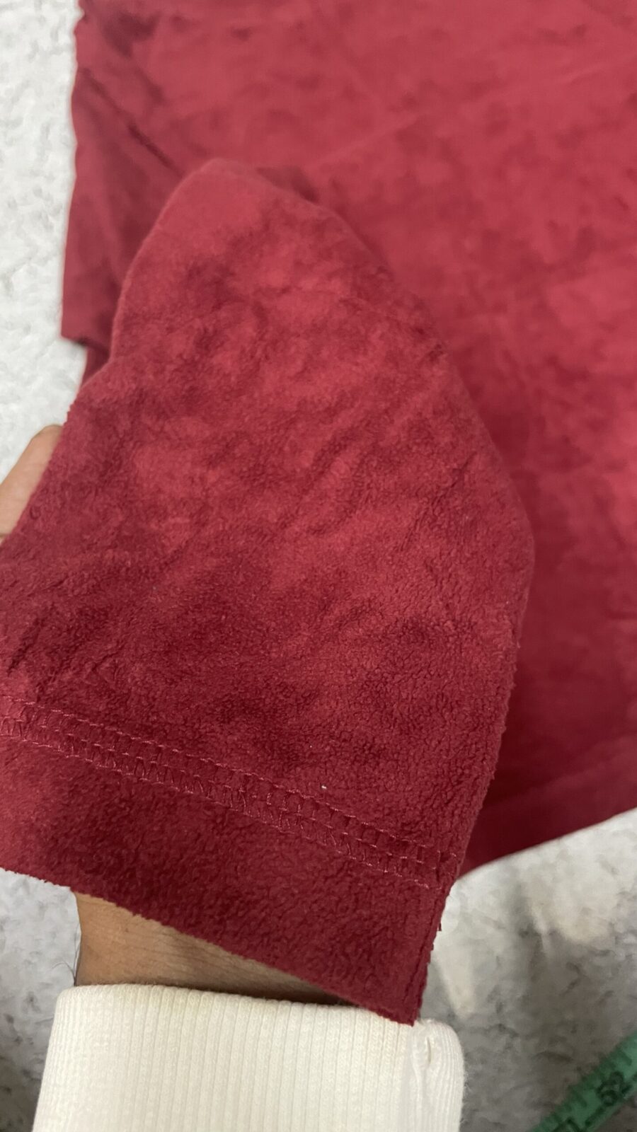 Columbia Women’s fleece Sweatshirt dark Red size S