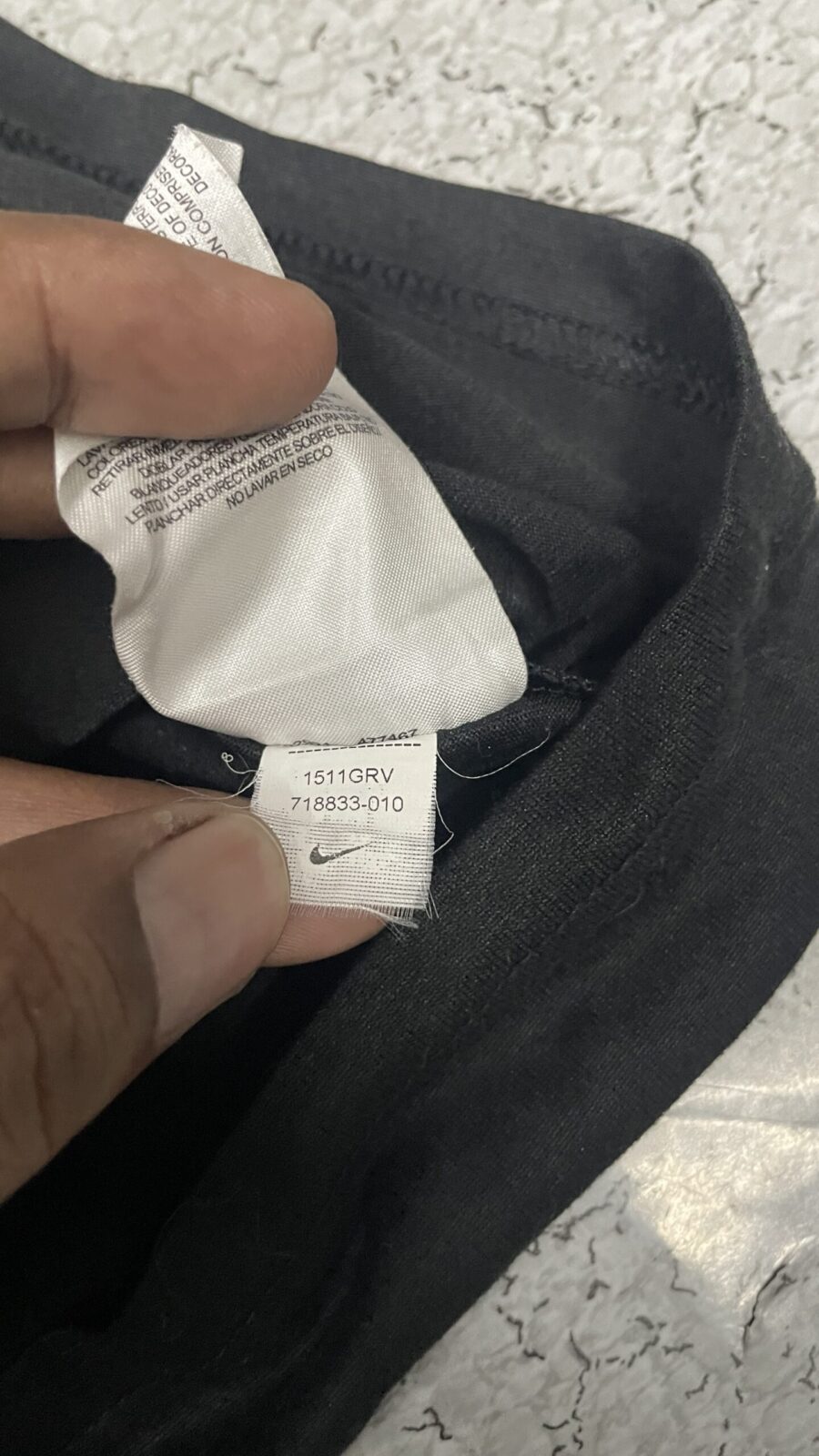 Nike Fit Tshirt black size M