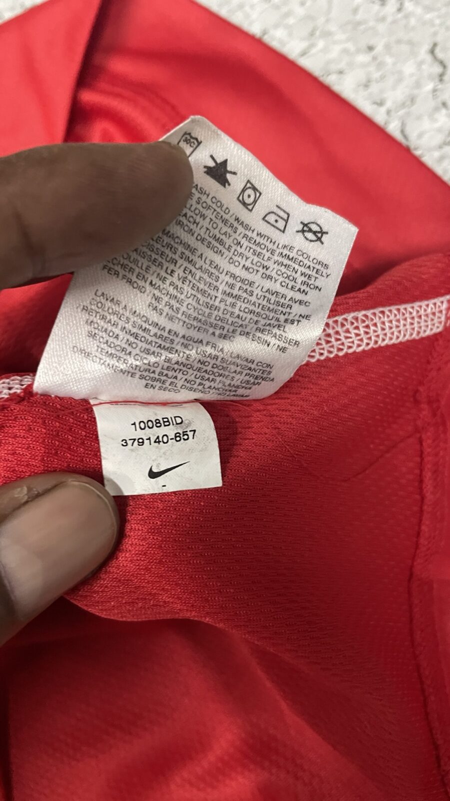 Nike Newport Masa Jersey Red size M