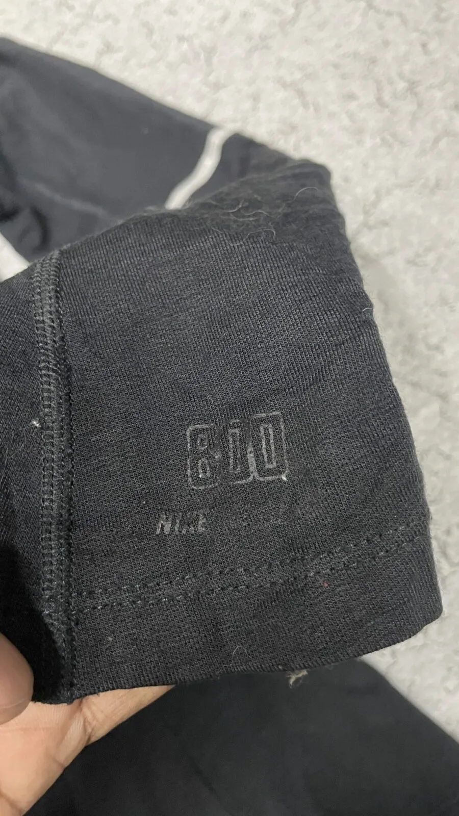 Nike Running 800 Puffer Track Jacket Black Size S