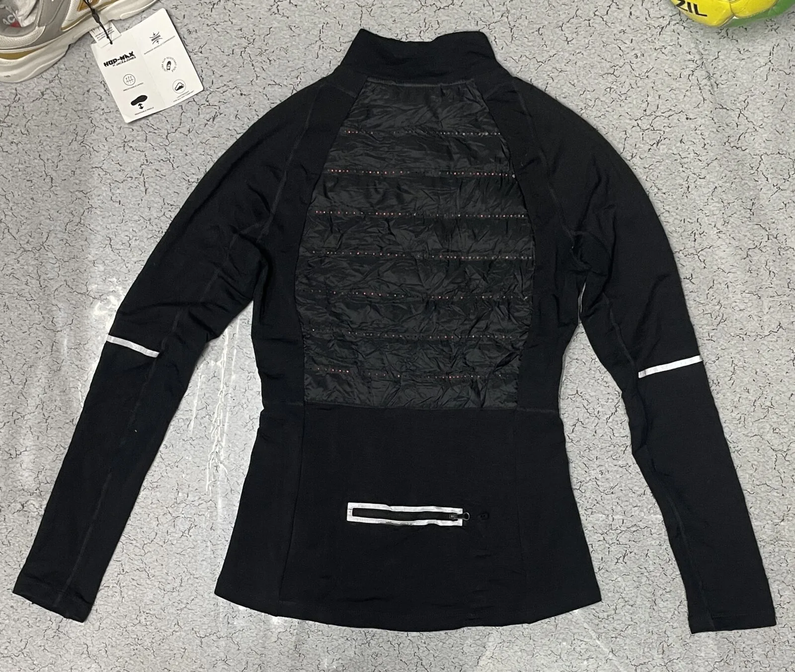 Nike Running 800 Puffer Track Jacket Black Size S
