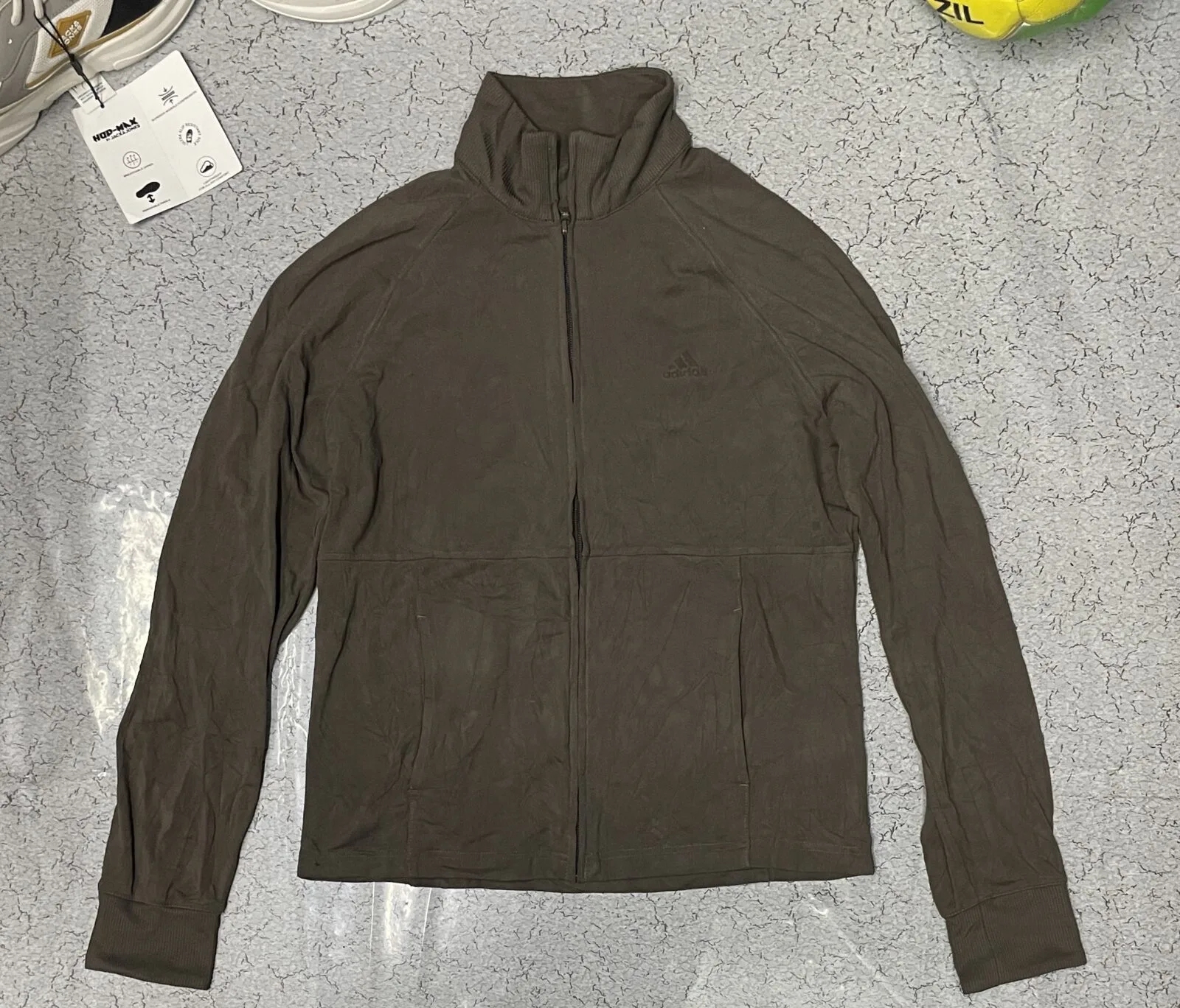 Adidas Clima365 Track Jacket Size M Brown | Unisex