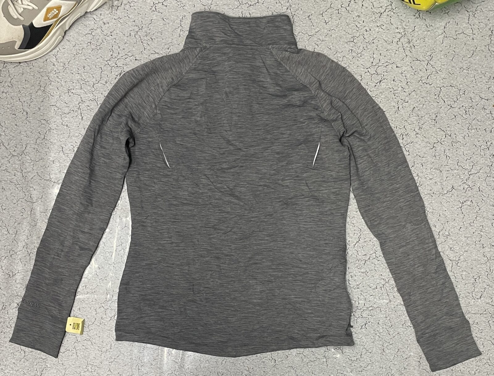 Under Armour 1/4 Zip Performance Tsgurt Grey Size M