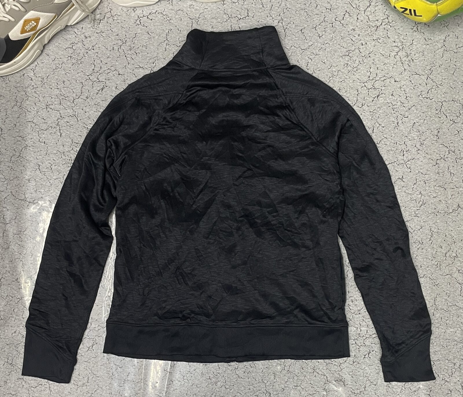 Under  Armour Coldgear High Neck track jacket unisex black size S