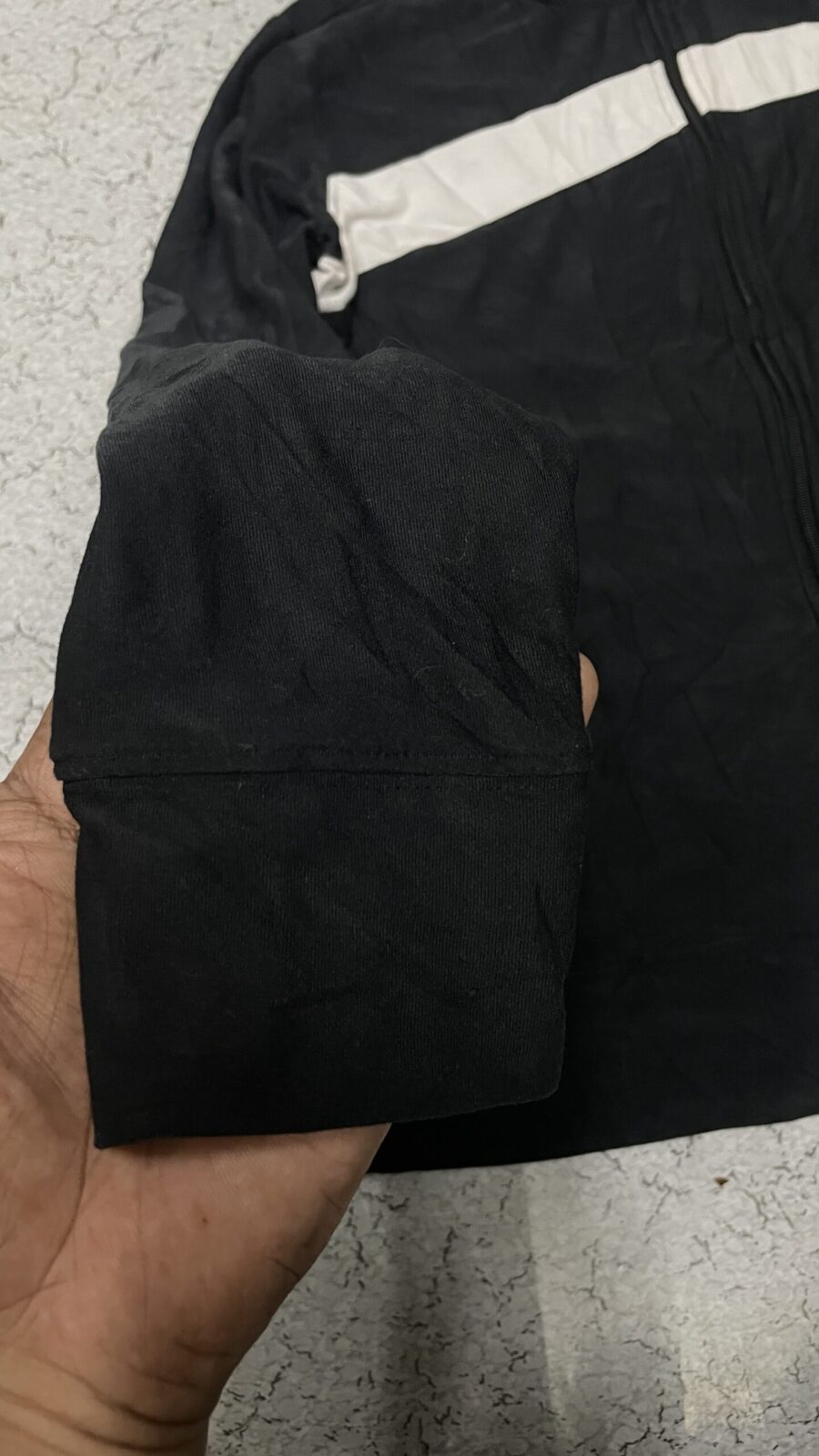 Vintage Nike Dri Fit Track Jacket Black Size S