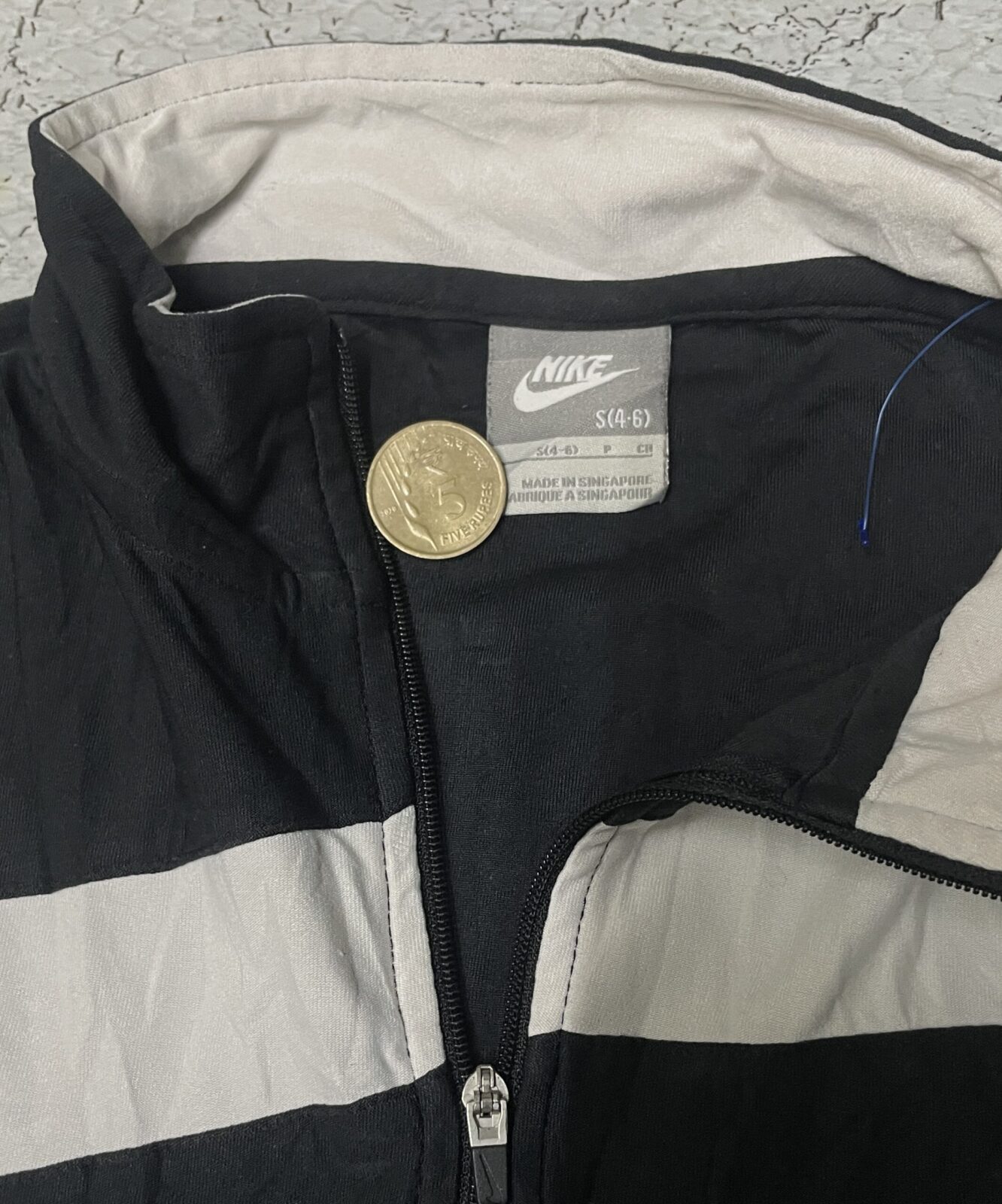 Vintage Nike Dri Fit Track Jacket Black Size S