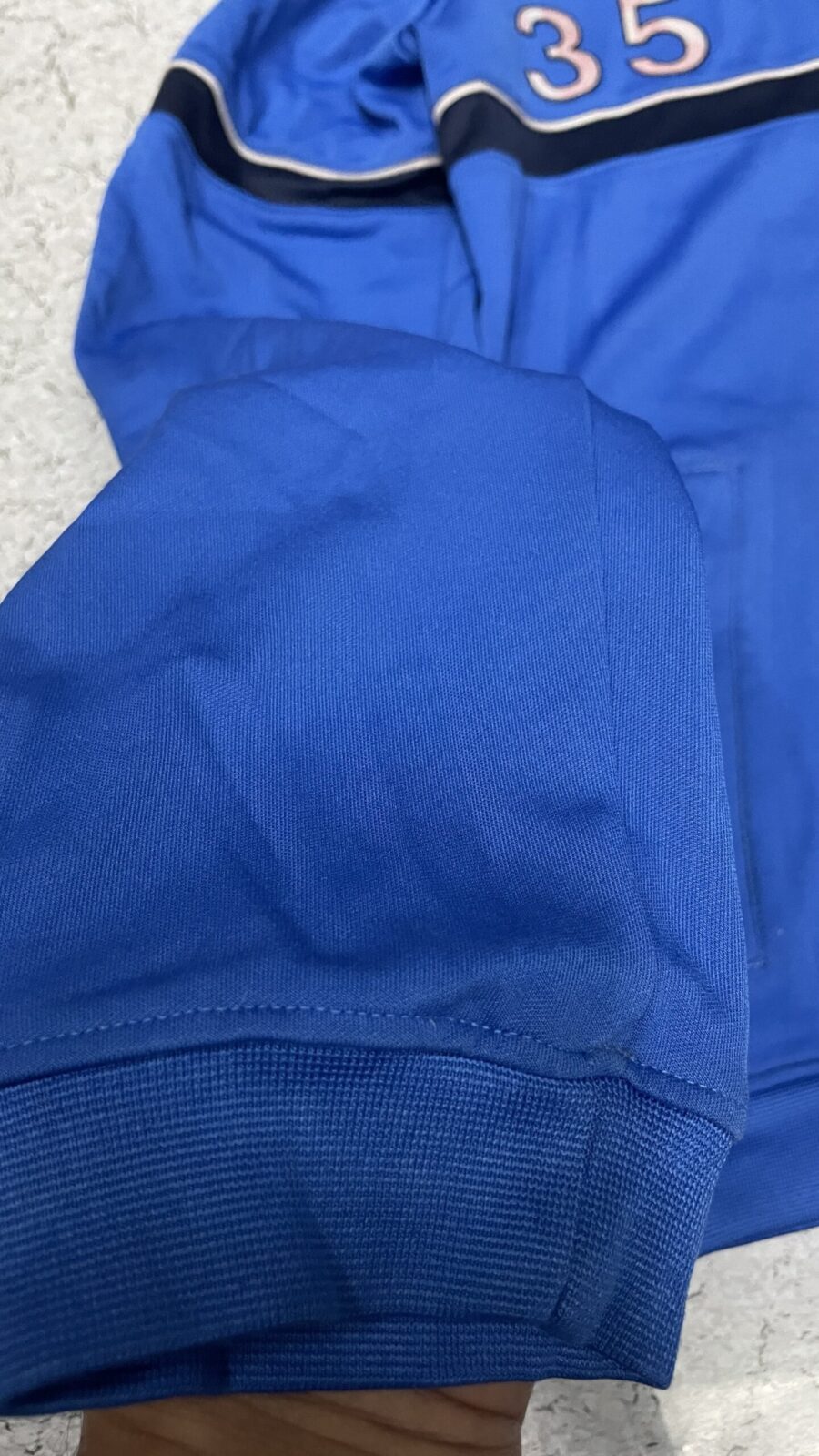 Nike Dri Fit Football Jacket Blue Size S
